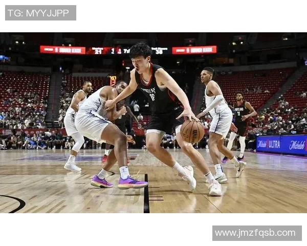 卡马拉助攻 杨瀚森双手放篮拿下两分